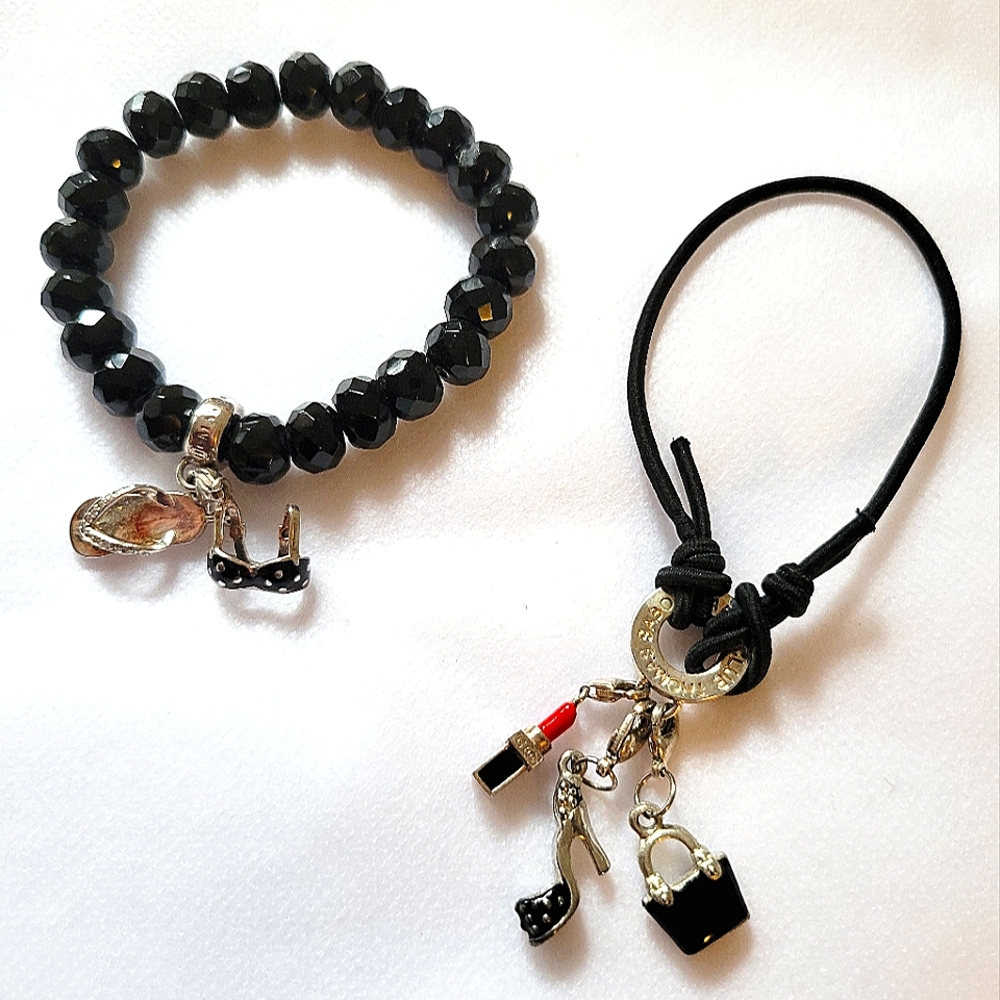 Thomas Sabo Black Charm Bracelets
